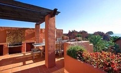 Penthouse en première ligne de plage à vendre, nouvelle Mille d' Or, Marbella - Estepona 