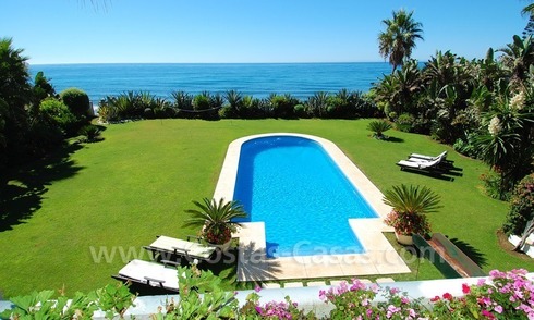 Villa exclusive en première ligne de plage, Marbella - Estepona 