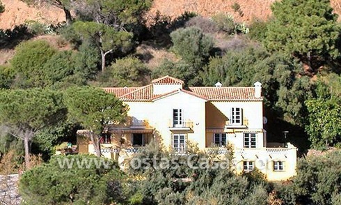 Villa de luxe à vendre dans la zone de Marbella - Benahavis 