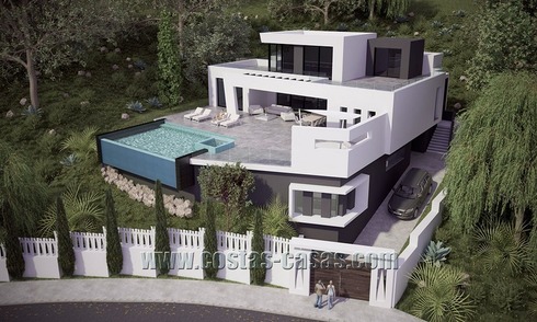 À vendre: Nouvelle villa spacieuse et élégante à Marbella 