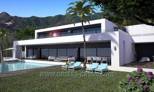 À vendre: villa élégante et luxueuse nouvellement construite à Marbella 