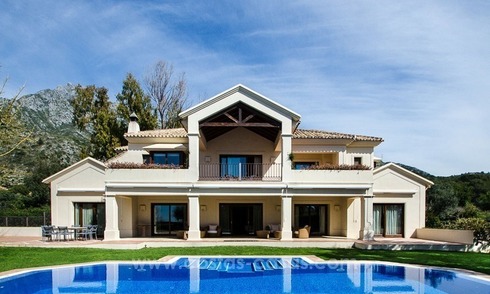 Moderne andalouse villa de luxe de style en vente sur le Golden Mile, Marbella 