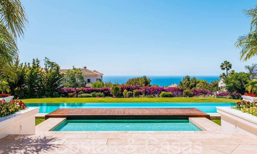 Magnifique villa de luxe avec vue panoramique sur la mer à Sierra Blanca sur le Golden Mile de Marbella 68158