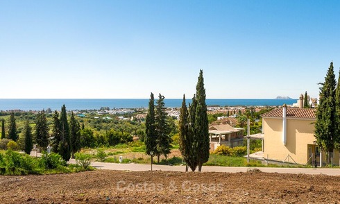 Opportunité! Terrain à bâtir à vendre avec de belles vues sur mer à Benahavis - Marbella 2962