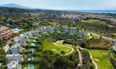 Dernière villa! Entièrement meublé! Nouvelles villas de luxe modernes à vendre, avec vue sur la mer et le golf, New Golden Mile, Marbella - Estepona 5788