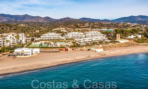 Nouvelles villas de luxe en première ligne de plage à vendre dans un complexe exclusif, New Golden Mile, Marbella 69819