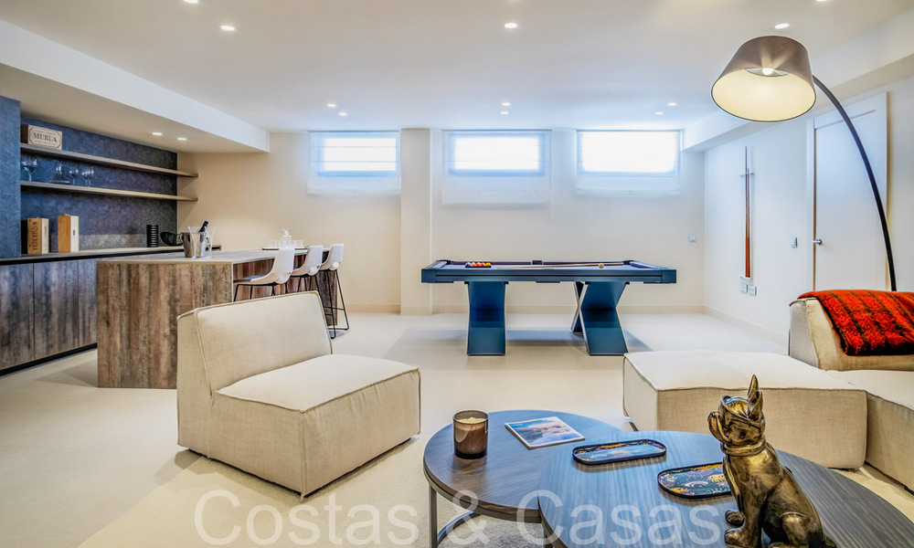 Nouvelles villas de luxe en première ligne de plage à vendre dans un complexe exclusif, New Golden Mile, Marbella 69843