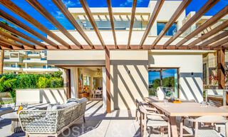 Nouvelles villas de luxe en première ligne de plage à vendre dans un complexe exclusif, New Golden Mile, Marbella 69851 