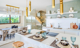 Nouvelles villas de luxe en première ligne de plage à vendre dans un complexe exclusif, New Golden Mile, Marbella 69861 