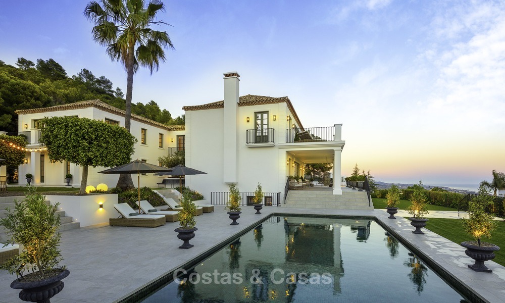 Impressionnante villa contemporaine de luxe avec vue spectaculaire sur la mer à vendre à Sierra Blanca, Golden Mile, Marbella 12574