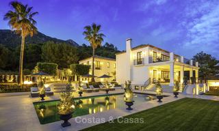 Impressionnante villa contemporaine de luxe avec vue spectaculaire sur la mer à vendre à Sierra Blanca, Golden Mile, Marbella 12578 