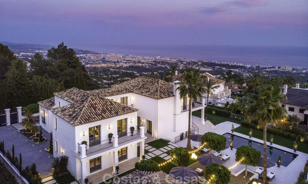 Impressionnante villa contemporaine de luxe avec vue spectaculaire sur la mer à vendre à Sierra Blanca, Golden Mile, Marbella 12583