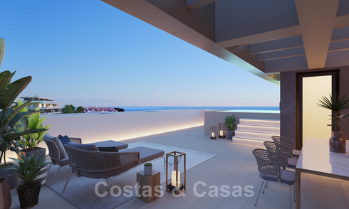 Derniers appartements! Nouveaux appartements modernes de luxe avec vue sur la mer à vendre sur le New Golden Mile entre Marbella et Estepona 21540