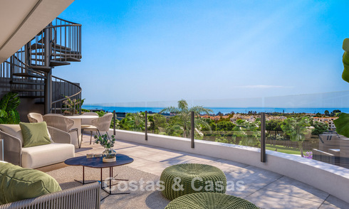 Nouveaux appartements modernes avec vue sur la mer à vendre à Marbella - Estepona 74489