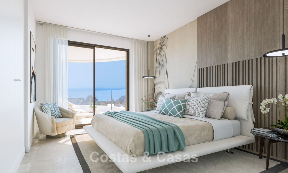 Nouveaux appartements modernes avec vue sur la mer à vendre à Marbella - Estepona 74490