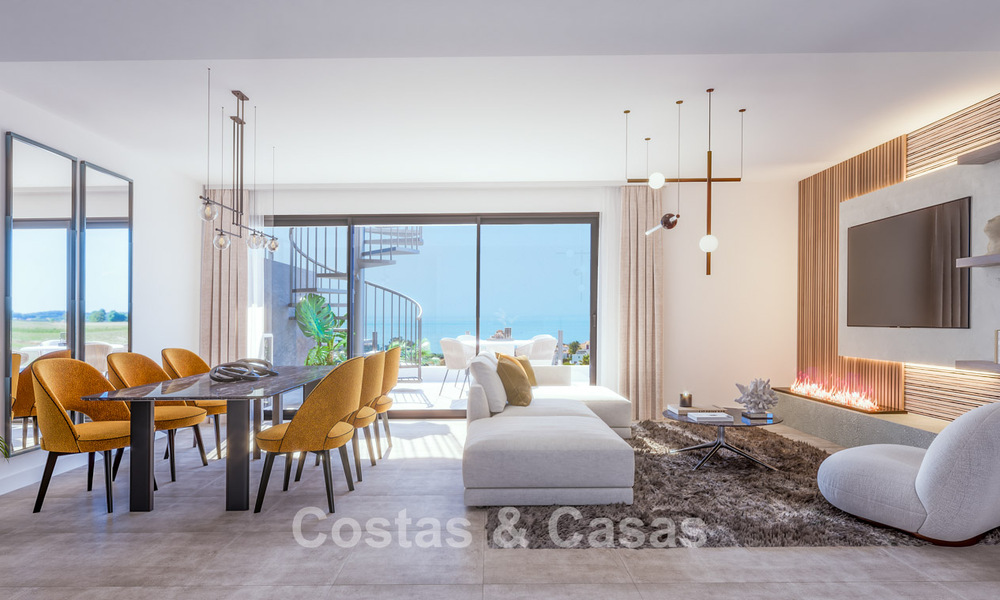 Nouveaux appartements modernes avec vue sur la mer à vendre à Marbella - Estepona 74491