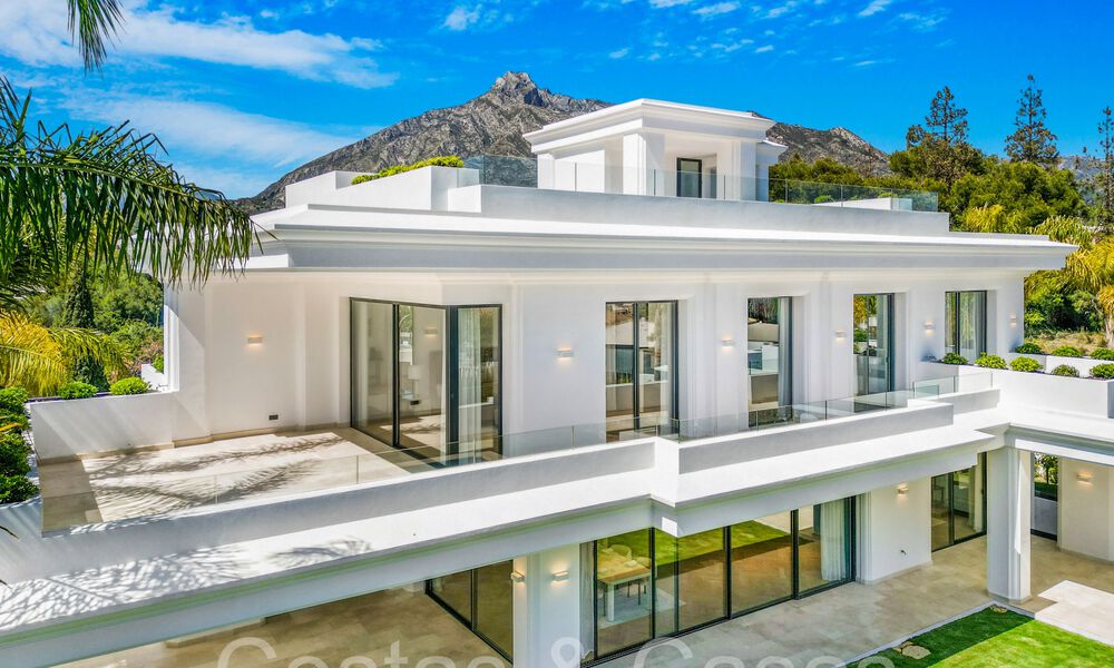 Villas modernes de style avant-gardiste à vendre sur le prestigieux Golden Mile de Marbella 69674