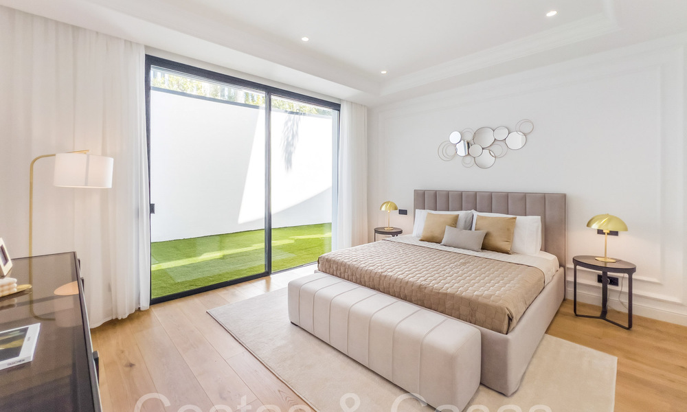 Villas modernes de style avant-gardiste à vendre sur le prestigieux Golden Mile de Marbella 69681