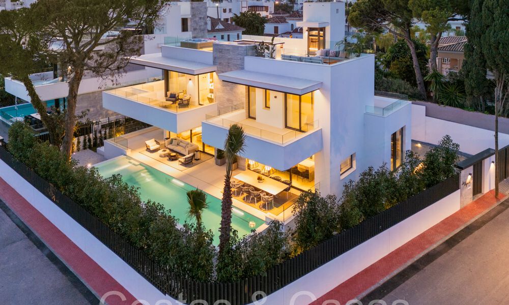 Villa moderne de construction neuve à vendre à distance de marche de la plage, à San Pedro de Alcantara, Marbella 71264