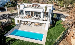 Villas contemporaines de luxe à vendre à distance de marche d'un club de golf renommé, sur le nouveau Golden Mile entre Marbella et Estepona 69290 