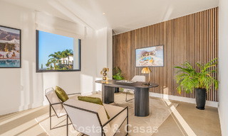 Villa design exclusive avec vue panoramique sur la mer à vendre dans un resort de golf cinq étoiles à Marbella - Benahavis 74774 