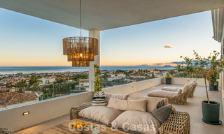 Villa design exclusive avec vue panoramique sur la mer à vendre dans un resort de golf cinq étoiles à Marbella - Benahavis 74805 