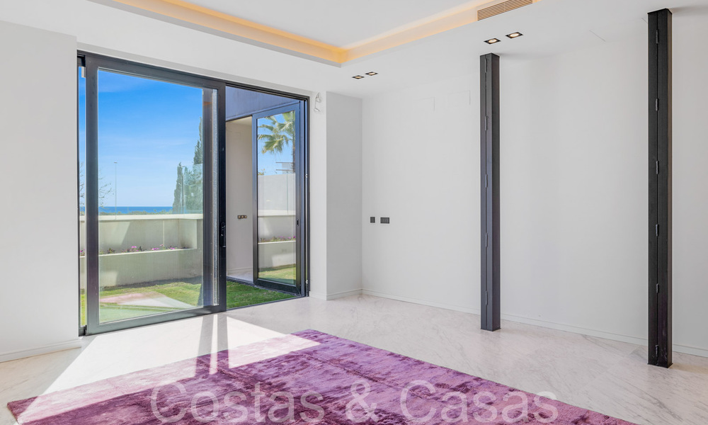 Nouvelle villa design et moderne à vendre avec vue imprenable sur la mer dans un complexe de golf cinq étoiles à Marbella - Benahavis 68491