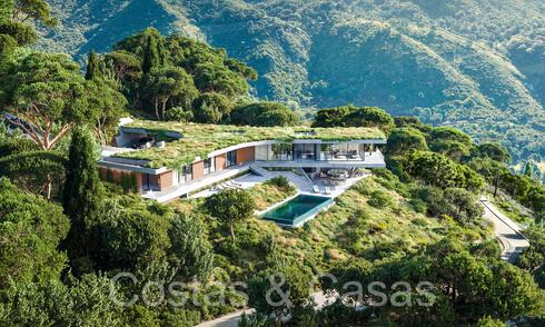Nouvelle villa design haut de gamme à vendre entièrement nichée dans la nature sur les collines de Marbella - Benahavis 68854