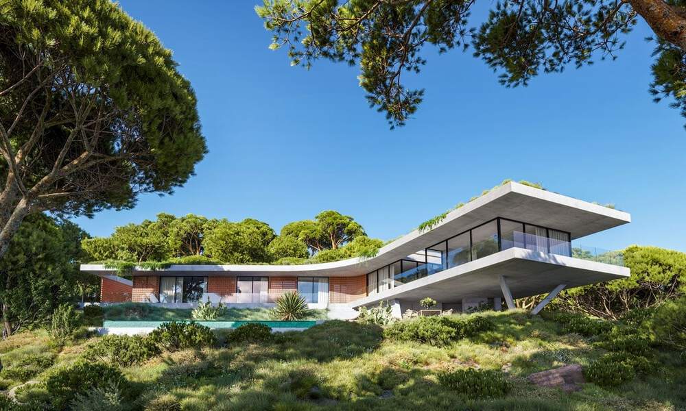 Nouvelle villa design haut de gamme à vendre entièrement nichée dans la nature sur les collines de Marbella - Benahavis 68857