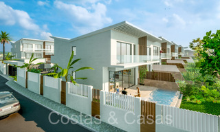 Nouvelles maisons contemporaines de luxe à vendre dans la vallée du golf de Mijas, Costa del Sol 68862 