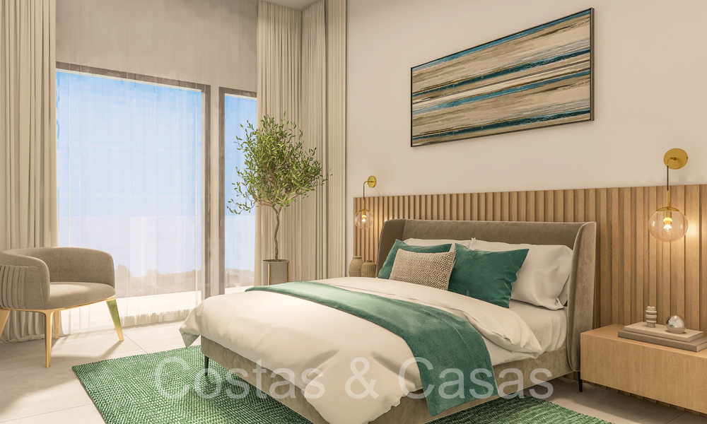 Nouvelles maisons contemporaines de luxe à vendre dans la vallée du golf de Mijas, Costa del Sol 68872