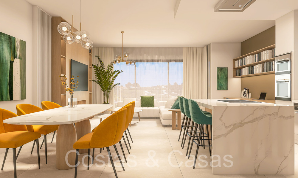 Nouvelles maisons contemporaines de luxe à vendre dans la vallée du golf de Mijas, Costa del Sol 68874