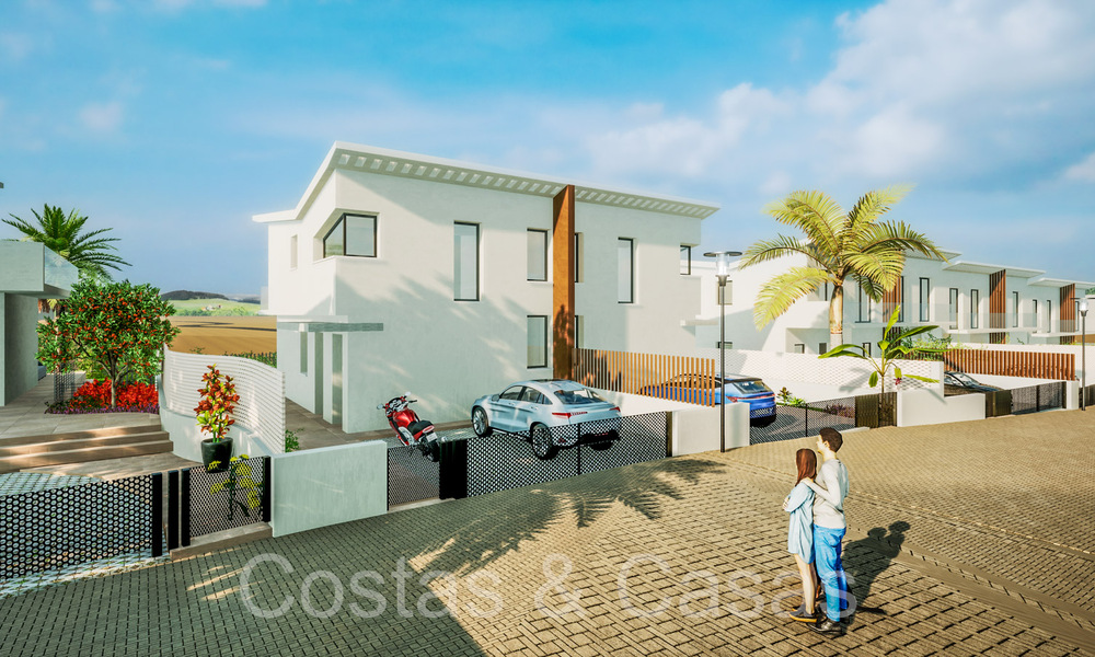 Nouvelles maisons contemporaines de luxe à vendre dans la vallée du golf de Mijas, Costa del Sol 68877