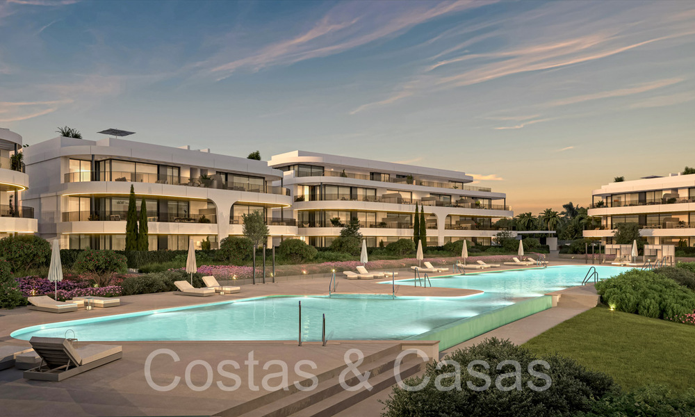 Nouveau projet de construction d'appartements à vendre sur le New Golden Mile entre Marbella et Estepona 69580