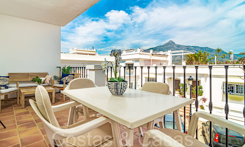 Maison à vendre à distance de marche de nombreuses commodités à Nueva Andalucia, Marbella 67432