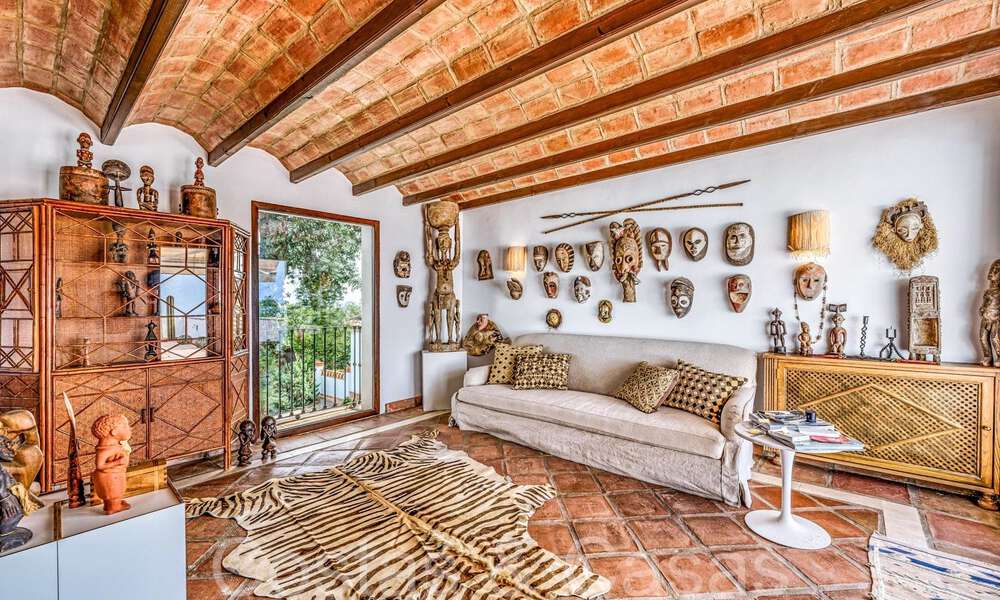 Grand domaine andalou à vendre sur un terrain surélevé de 5 hectares dans les collines de l'est de Marbella 67601