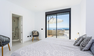 Prêt à emménager, spacieux penthouse avec vue panoramique sur la mer à vendre dans les collines d'Estepona, à proximité du centre 67525 