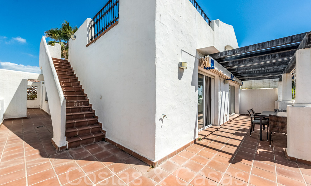 Penthouse à vendre à distance de marche de la plage et du centre de San Pedro, Marbella 67694