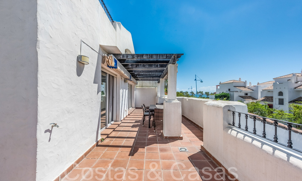 Penthouse à vendre à distance de marche de la plage et du centre de San Pedro, Marbella 67695