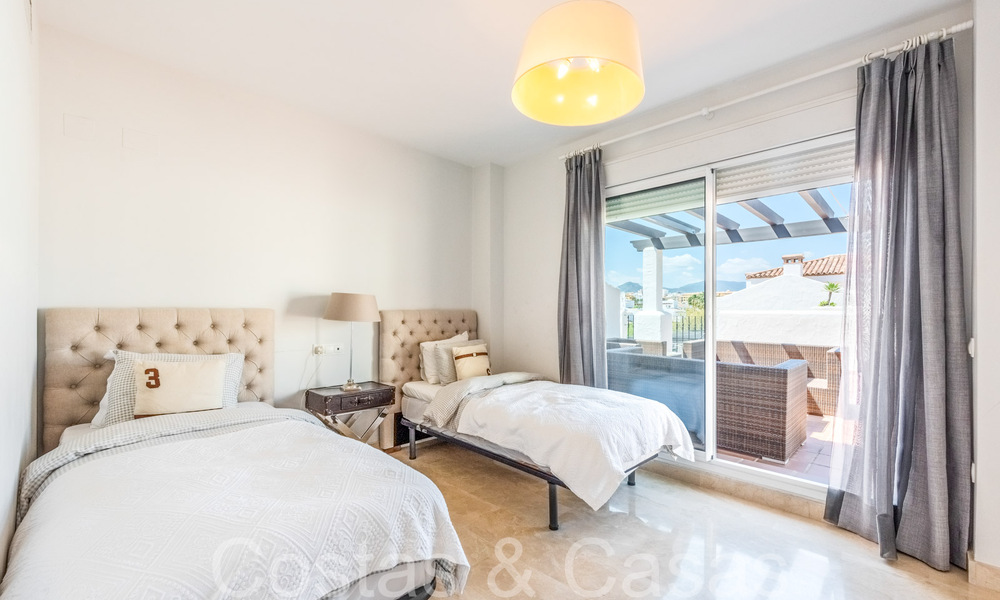 Penthouse à vendre à distance de marche de la plage et du centre de San Pedro, Marbella 67707