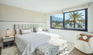 Villa de luxe élégamment rénovée avec vue sur la mer à vendre dans la vallée du golf de Nueva Andalucia, Marbella 67747 