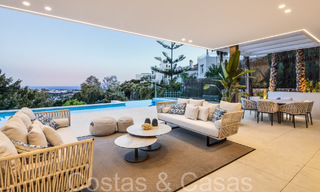 Villa de luxe moderne prête à emménager avec vue imprenable sur la mer à vendre, située à La Quinta, Marbella - Benahavis 67777 