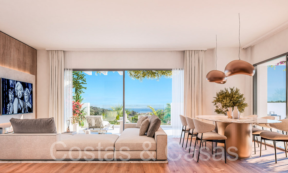 Appartements contemporains en première ligne de golf dans un nouveau complexe à Casares, Costa del Sol 67846