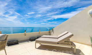 Penthouse en duplex luxueux et moderne avec vue panoramique sur la mer à vendre à Benalmadena, Costa del Sol 68006 