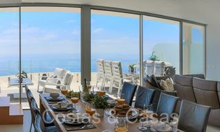 Penthouse en duplex luxueux et moderne avec vue panoramique sur la mer à vendre à Benalmadena, Costa del Sol 68035 