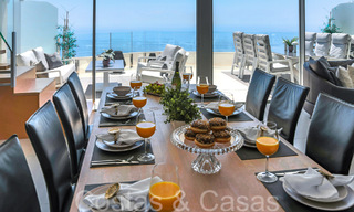 Penthouse en duplex luxueux et moderne avec vue panoramique sur la mer à vendre à Benalmadena, Costa del Sol 68039 