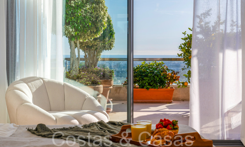 Luxueux appartement à vendre avec vue dégagée et panoramique sur la mer à Nueva Andalucia, Marbella 68111