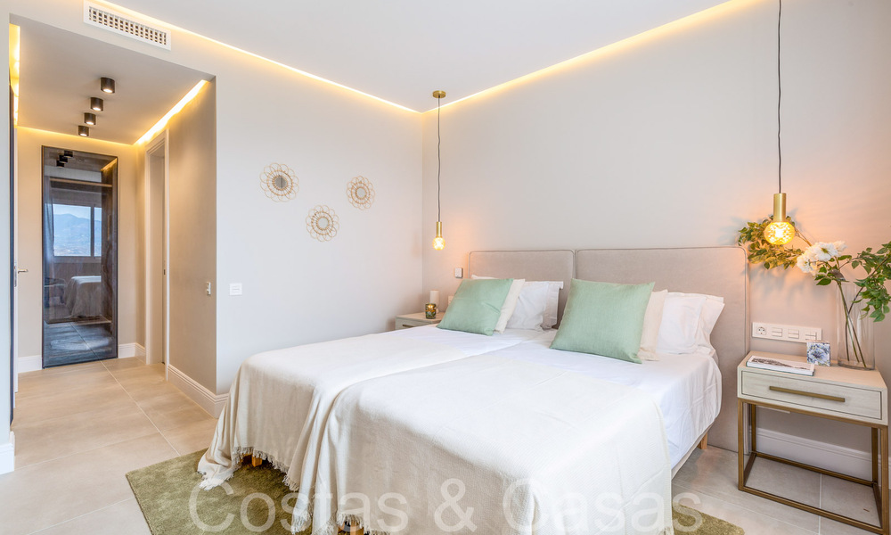 Penthouse élégant avec de belles vues à vendre dans un complexe de golf exclusif à Mijas, Costa del Sol 68272