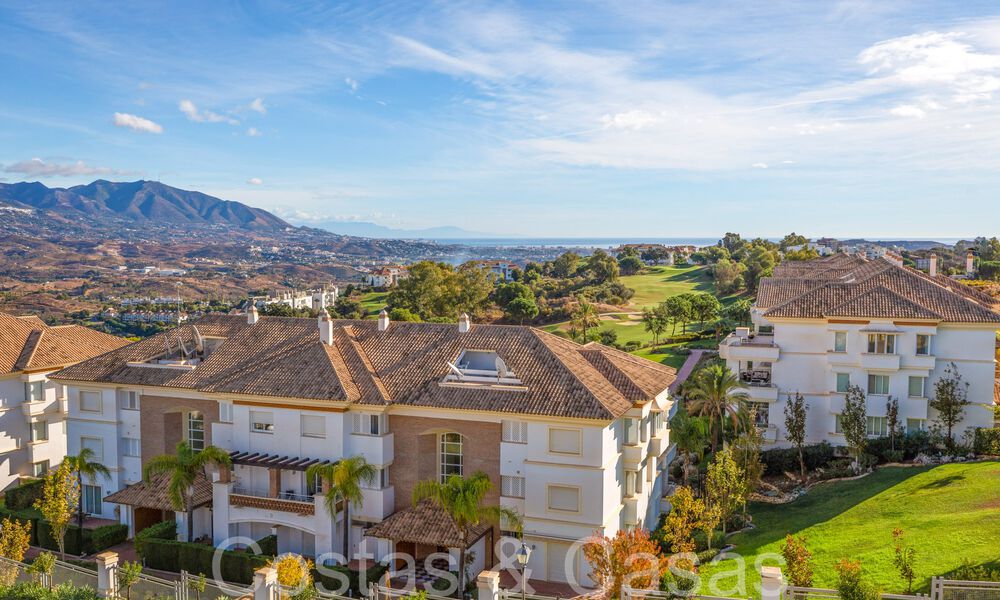 Penthouse élégant avec de belles vues à vendre dans un complexe de golf exclusif à Mijas, Costa del Sol 68303