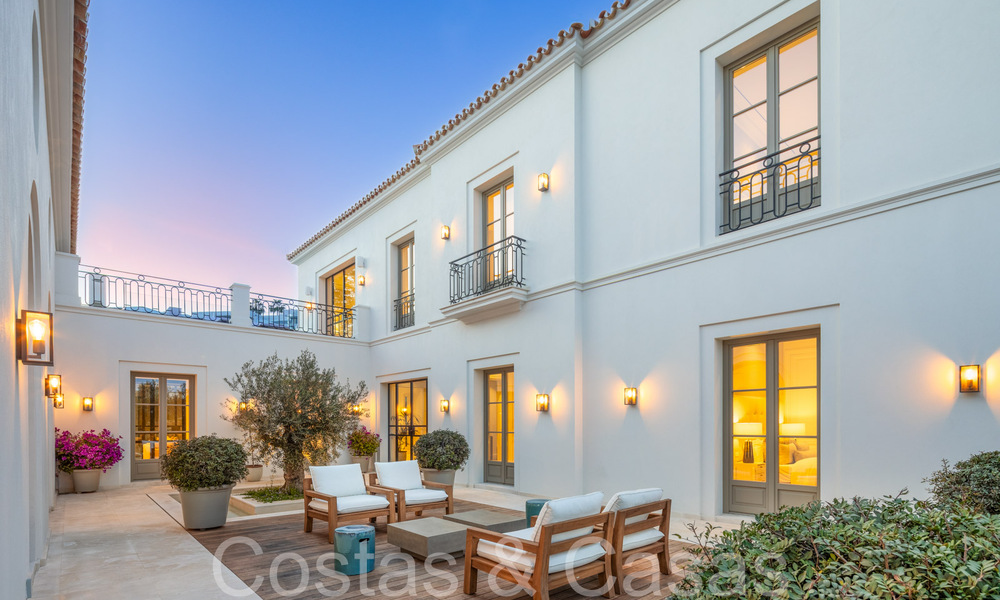 Villa de luxe prête à emménager au design méditerranéen contemporain à vendre dans un prestigieux quartier de golf à Nueva Andalucia, Marbella 68377